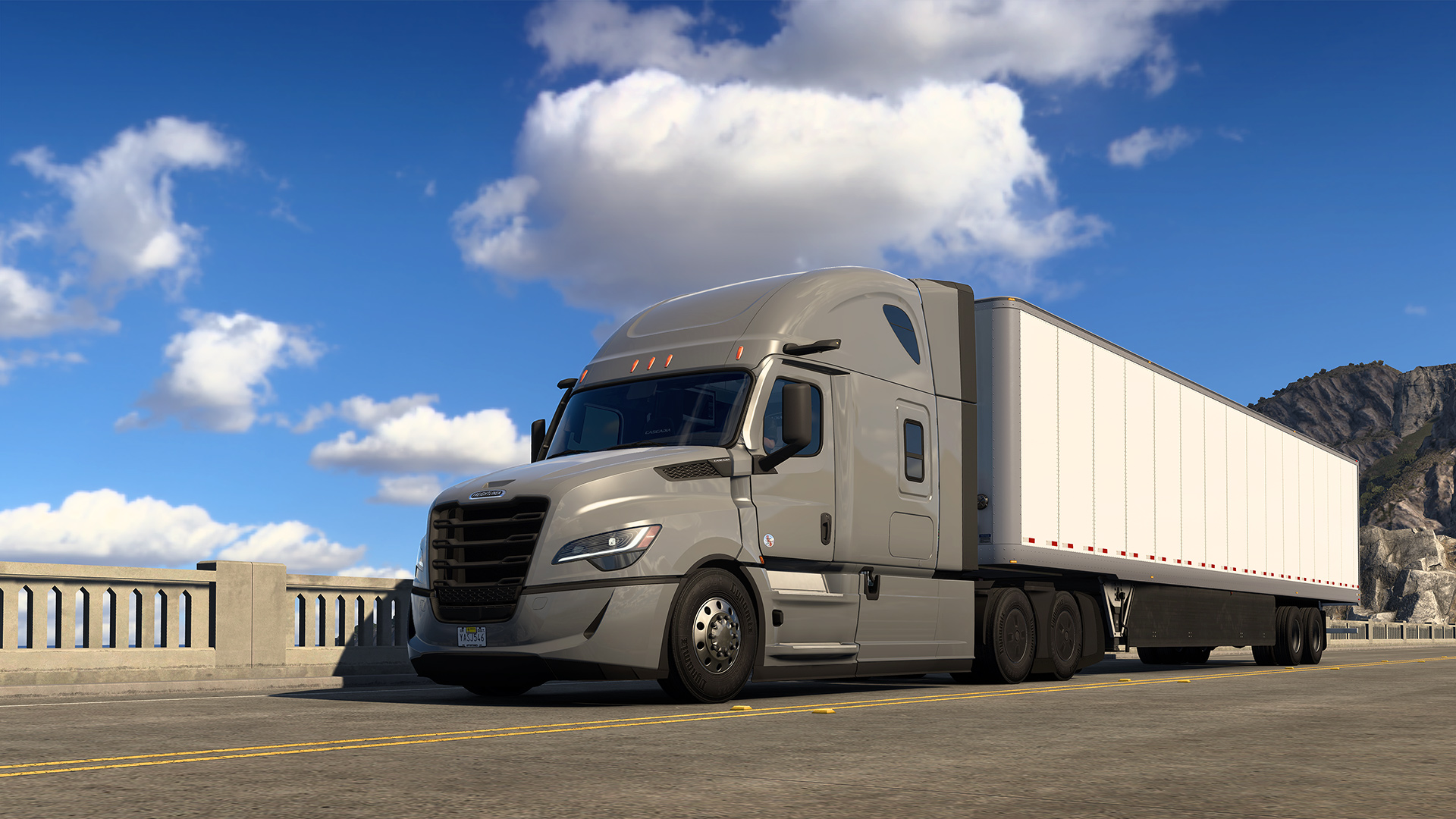 American Truck on Highway